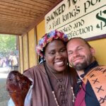 Renaissance Festival Food Couple