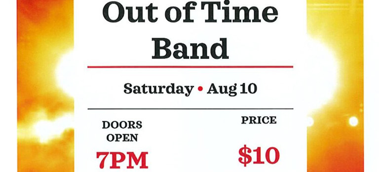 Out of Time Band Fundraiser