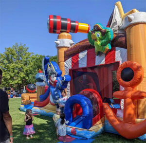 Bouncy House Under the Sea Bash