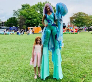 Mermaid on Stilts